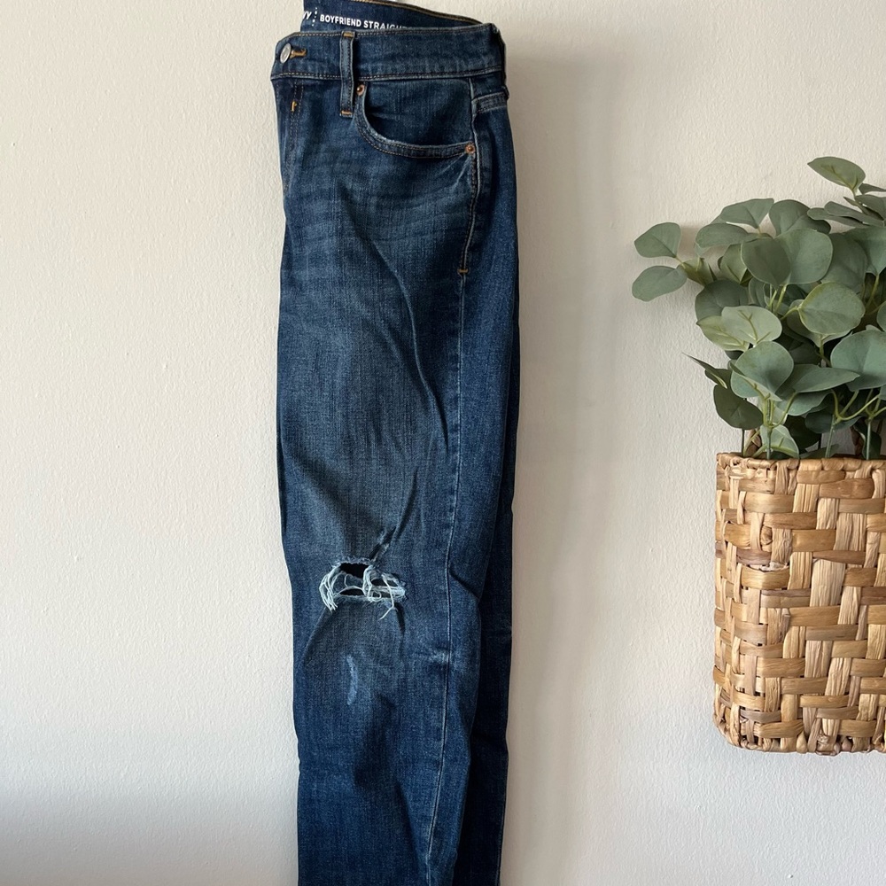 Ripped Boyfriend Jeans